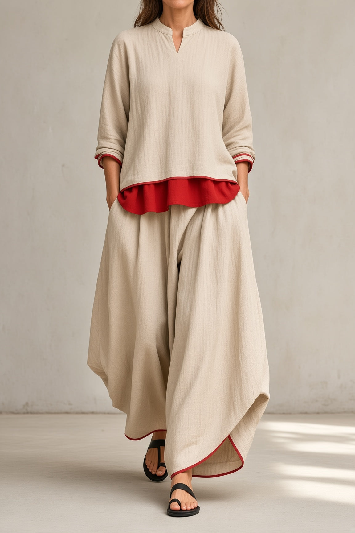 Beige / 2XL